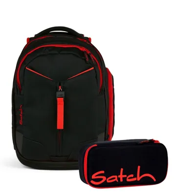 Produktbild von Satch Match Fire Phantom Schulrucksack Set 2tlg.