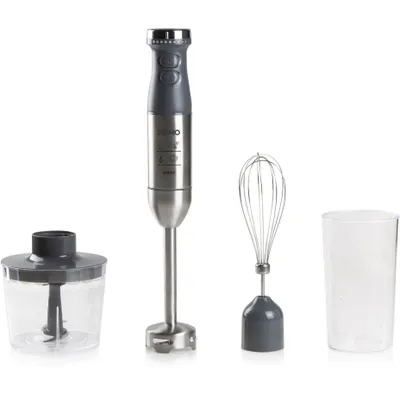 Produktbild von Domo DO9226M, Pürierstab, Pulsfunktion, 0,95 m, 600 W, Schwarz, Stahl