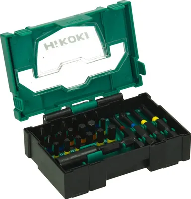 Image de HiKOKI 23-teiliges Power Bit Set Box mit magnetischem Bithalter, robuste Bits