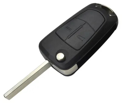 Produktbild von Techstar®-Autoschlüsselgehäuse, kompatibel mit Opel Meriva, Tigra, Corsa, Signum, Vectra, Astra, 2 Tasten, HU100