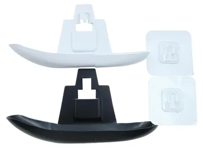 Mückenspiralhalter 2er-Pack, Eisen, 16 cm, Schwarz/Weiß, tragbar