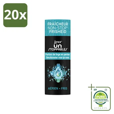 Produktbild von 20 x Lenor Unstoppables Wäscheparfüm Fresh - Großpackung - 20 Stücke