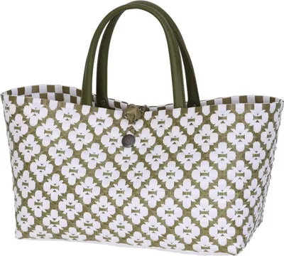 Immagine prodotto di Consegnato da - Mini borsa shopper con motivo - Oliva