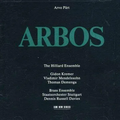 Obrázek produktu pro Arvo Pärt - Arbos -   - (CD / A)