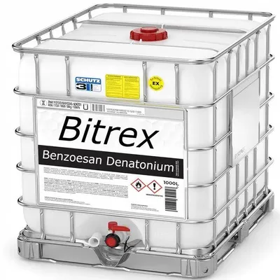 Obrázek produktu pro 5L BITREX (Denatonium Benzoát) 20% v etylalkoholu – denaturační přísada pro líh, přísada do IPA, MEK a technických kapalin