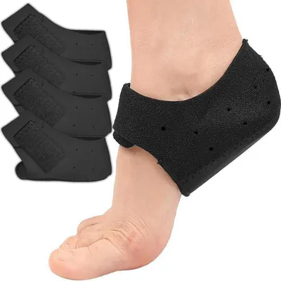 Produktbild von Plantarfasziitis Fersenschutz, Fußschutz Fersenkappen – Anti-Riss, Komfortabel, Reduziert Druck & Schmerzen beim Gehen, 36-40