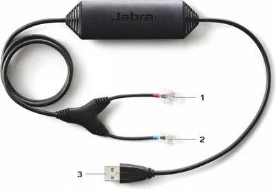 Zdjęcie produktu dla Jabra 14201-32, Adapter EHS, Czarny