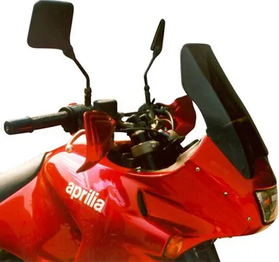 Image de Pare-brise moto MRA APRILIA PEGASO 650, GA/MX, 1992-1996, forme T, noir