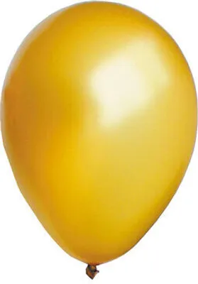 Produktbild von 50x Luftballons "Perlmutt" gold Ø30cm