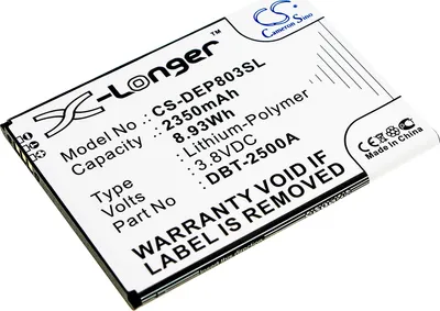 Produktbild von TECHTEK Akku Kompatibel mit [Doro] 8035, DSB-0170 Ersetzt DBT-2500A