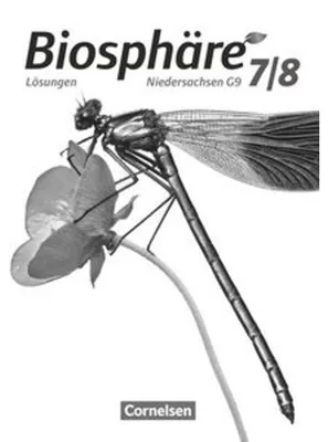 Image de Biosphäre Sekundarstufe I. 7./8. Schuljahr. Lösungen zum Schülerbuch Gymnasium Niedersachsen G9