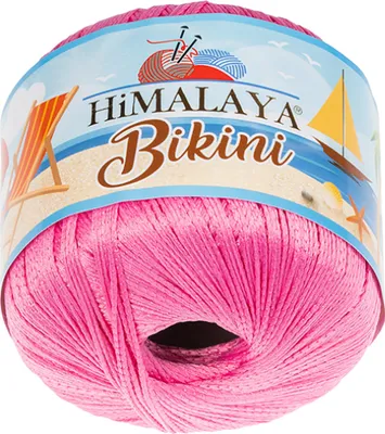 Produktbild von Garn BIKINI - 50g / 165 m - Rosa