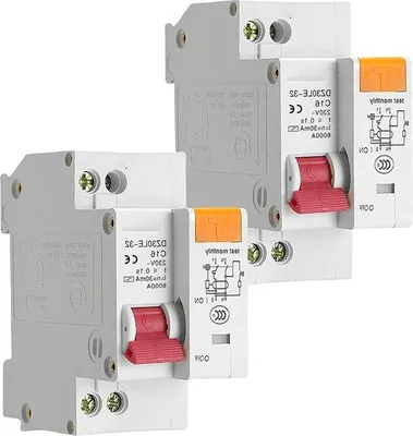 Image de Fusible 16 A, 230 V, 30 mA, 1P+N, protection contre les surcharges, protection de mise à la terre