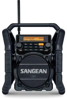 Immagine prodotto di SANGEAN Radio DAB+/FM/RDS BT AuxIn USB 2Weckz. IP65 Netz/Akku sw