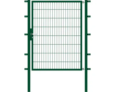 Immagine prodotto di Alberts 647247 Cancello singolo Flexo con accessori, verde, larghezza 125 cm, altezza 160 cm
