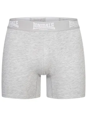 Produktbild von Herren Boxershorts 4er-Pack EAST CHALLOW Black/Marl Grey 3XL Lonsdale