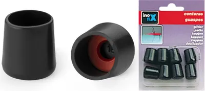 Image de Embout Rondx8 Pour Diam10 Noir - Inofix