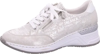 Produktbild von Rieker Damen Sneaker beige kombi, Damen:37 EU