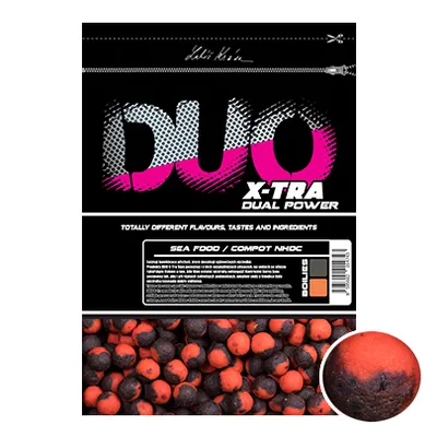 Image de Bouillettes LK Baits DUO X-Tra Sea Food/Compot NHDC 04051902
