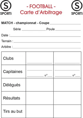 Produktbild von Sporti France Fußball-anzeigetafel 15 Einheiten Durchsichtig  Durchsichtig One Size