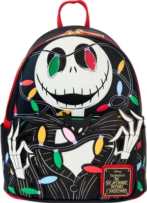 Image de Nightmare before Christmas by Loungefly Mini-Rucksack Jack Light Up