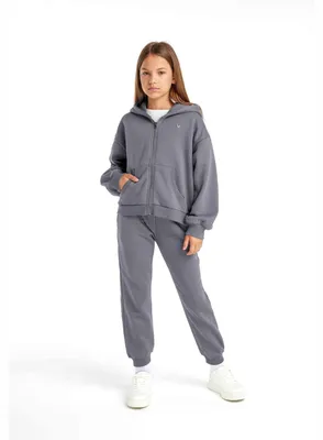 Produktbild von Minoti Jogginghose elastisch Grau Gr. 128 für Mädchen