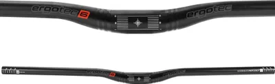 Zdjęcie produktu dla Kierownica ERGOTEC MTB "Low Riser", szerokość chwytu 780 mm, aluminium 6061, Ø 31