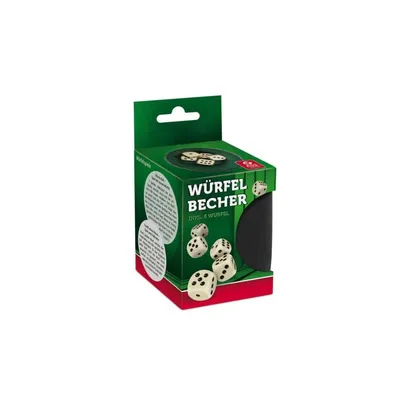 Produktbild von ASS Altenburger - Würfelbecher inkl. 6 Würfel