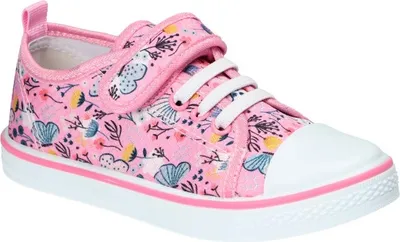 Produktbild von AMERICAN CLUB TEN149 Kinder-Sneaker mit Klettverschluss, Kinderschuhe, Ledereinsatz Rosa 28
