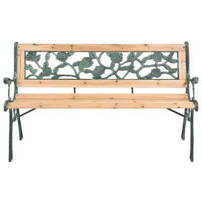 Produktbild von "2026 MODERNE"Gartenbank - Sitzbank - Parkbank 122 cm Holz - Gartenmöbel CC4070409