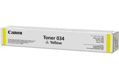 Produktbild von Canon 034 Laserdruck Tonerkartusche - Gelb - Originaler Pack - Laserdruck