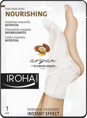 Imagen del producto de Iroha Nature Argan y Macadamia Nourishing Socks 1 U