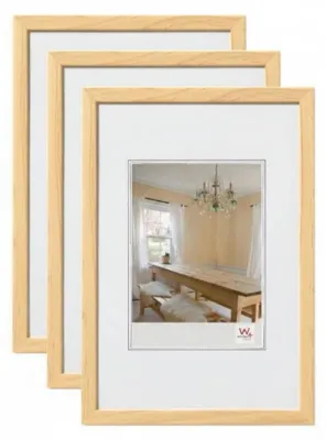 Fotolisten-Set 3er-Pack, Kiefernholz, 20x30 cm, Holzrahmen