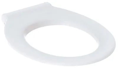 Zdjęcie produktu dla Geberit Renova Nr 1 Comfort pierścień do deski sedesowej, bez barier, antybakteryjny, montaż górny, 500.680.01.1
