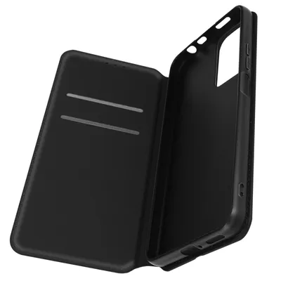 Produktbild von Avizar, Kunstleder Cover Classic Edition für Xiaomi Redmi Note 11 Pro Plus, Schwarz