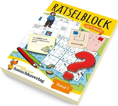 Obrázek produktu pro Rätselblock ab 9 Jahre, Band 1, A5-Block