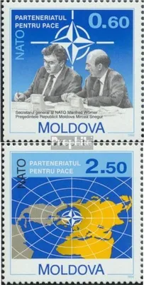 Produktbild von Briefmarken Moldawien 1994 Mi 128-129 (kompl.Ausg.) postfrisch Frieden