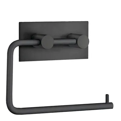 Produktbild von Toilettenpapierhalter Edelstahl schwarz BB1097