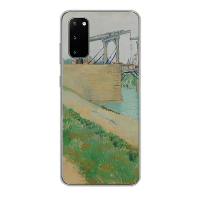 Produktbild von MuchoWow® Handyhülle Schutzhülle Hülle für Samsung Galaxy S20 Die Brücke von Langlois - Vincent van Gogh Silikon Softcase Handy Hülle - Bild
