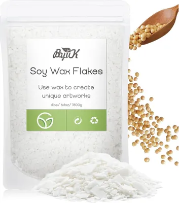Obrázek produktu pro Sójové voskové vločky na svíčky 1,8 kg - 100% přírodní sójový vosk BIO