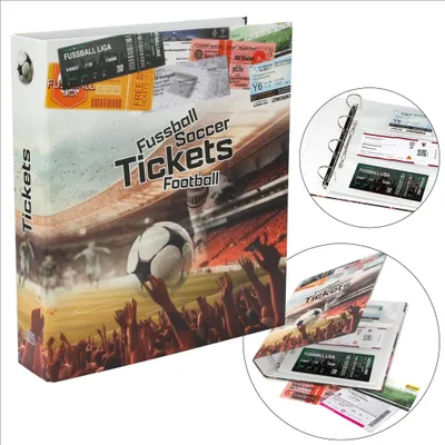 Produktbild von Ticket Album für Fußball-Tickets