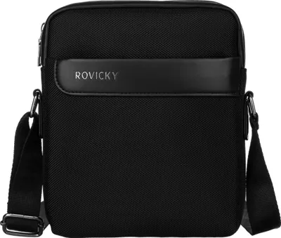 Zdjęcie produktu dla Męska torba crossbody Rovicky Shortez czarny Jeden rozmiar
