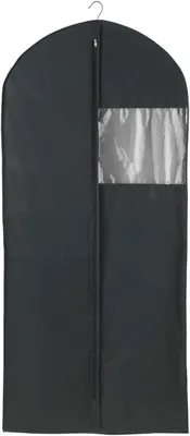 Obrázek produktu pro Obal na oblečení, tmavě černý, velký, rozměry: 60 x 135 x 12 cm