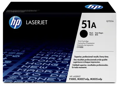 Produktbild von HP 51A Schwarz Original LaserJet Tonerkartusche, 6500 Seiten, Schwarz, 1 Stück(e)