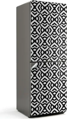 Obrázek produktu pro Mozaikový vzor s ornamenty - Samolepka na ledničku - Samolepka na ledničku - Samolepicí fólie na ledničku - Kuchyňské dekorace - 70x190 cm