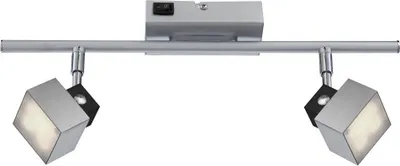 Produktbild von LED Wandleuchte, 2 Flammig, Chrom, beweglich, L 40 cm