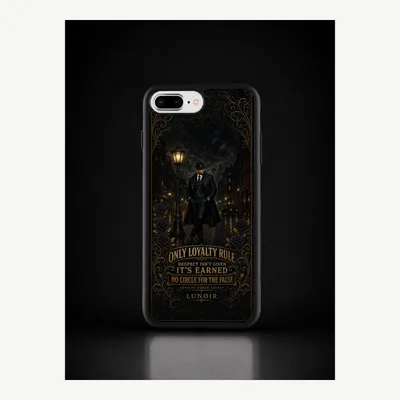 Productafbeelding van iPhone 7 / 8 Plus hoesje, telefoonhoesje, beschermhoesje, case met een loyaliteitsmotief – LUNØIR ©
