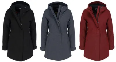 Zdjęcie produktu dla ELKLINE SCHNIEKE damski wodoodporny płaszcz outdoorowy