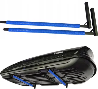 Produktbild von Wandhalterung für Dachbox 82,5 cm, Stahl, Pulverbeschichtung, für Garage