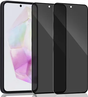 Produktbild von 2-Pack Privacy Displayschutzfolie - Gehärtetes Glas 9H - Super Qualität 3D